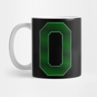 0 || Sports Number | Jersey | Green Mug